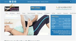 Desktop Screenshot of chirocolumbus.com
